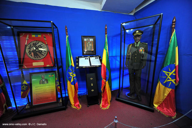 14 Militar en el museo Nacional de Addis Abeba.